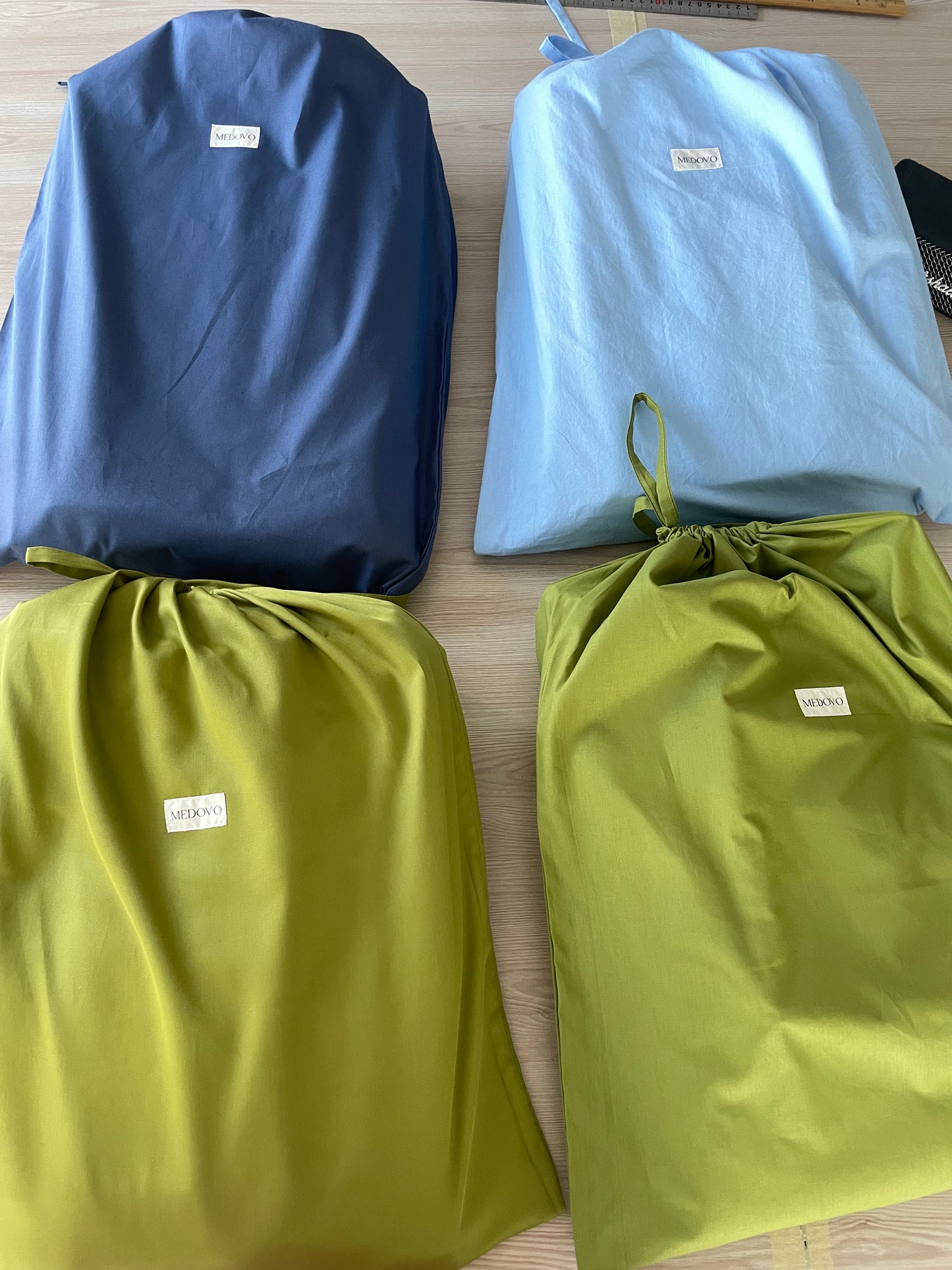 Мішечки для зберігання постелі